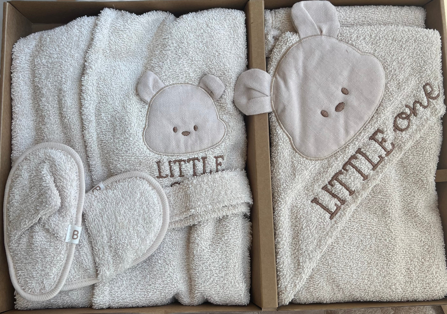 Badeset Baby Teddy - 3 Teilig - Beige