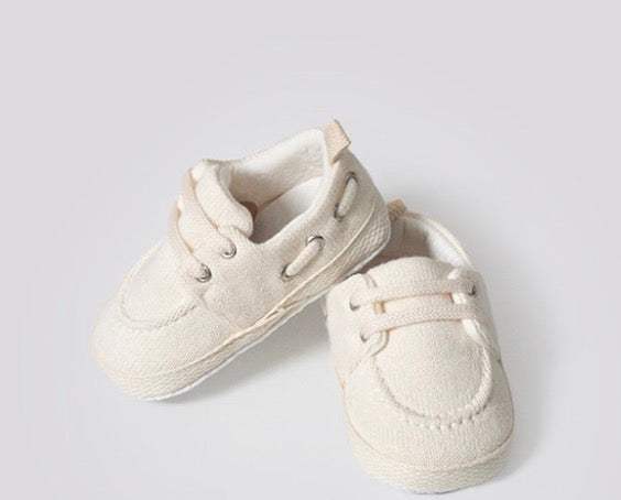 Baby Schühchen – Ecru