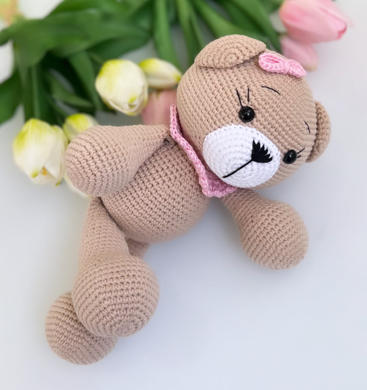 Kuscheltier Bär
Handmade
Teddy
Baby Kuscheltier Rosa