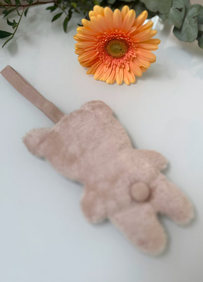 Schnullerband Teddy - Brown-Wellsoft