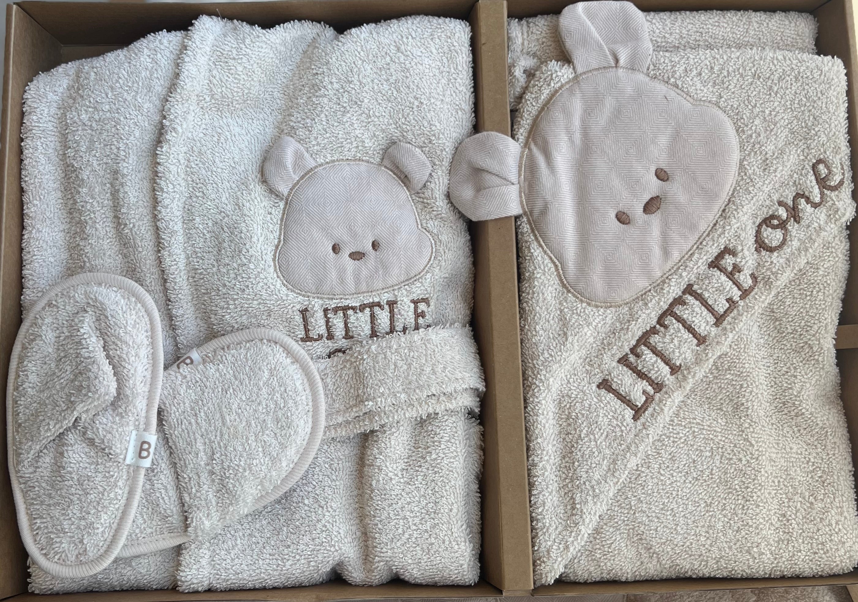 Badeset Baby Teddy - 3 Teilig - Beige