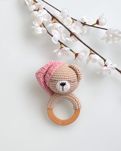Rassel Teddy Babyspielzeug
