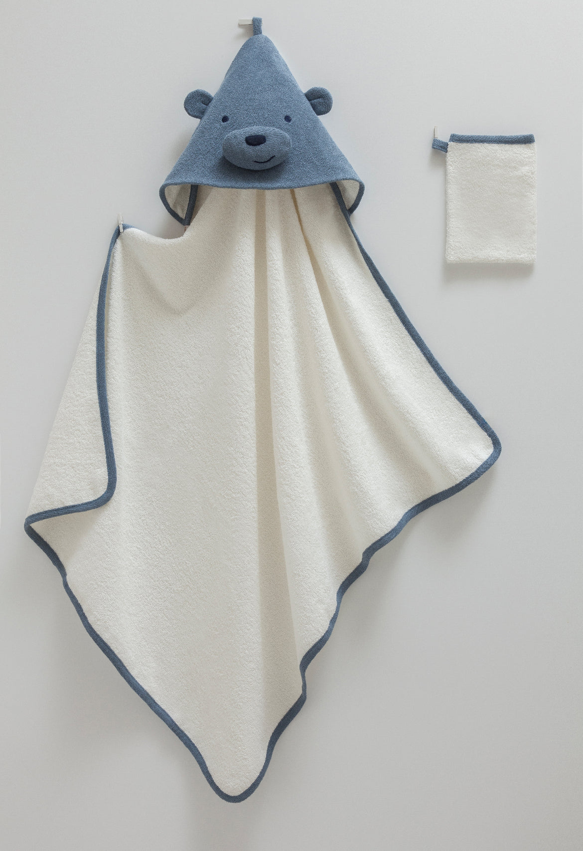 Baby Badeset 2 Teilig - Indigo - 0-12 Mon.