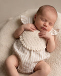 Baby Romper Musselin Rüschen - Beige
Neugeborenen Romper 