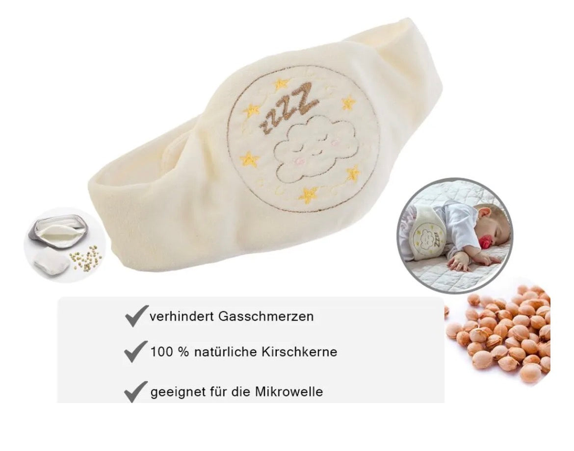Kirschkernkissen (Beige) 0-2 Jahre Wohltuende Wärme – Ganz natürlich