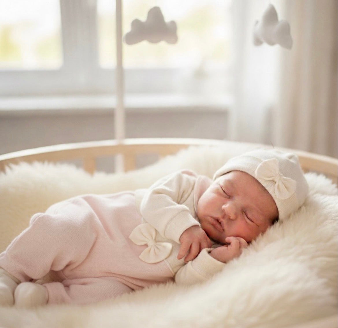Baby Neugeborenen Set
Erstausstattung 
Samt