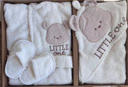 Badeset Baby Teddy - 3 Teilig - Ecru