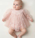 Baby Tüllkleid mit integriertem Body - Puderrosa
Baby Tüllkleid mit integriertem Body / 3-6 Mon.