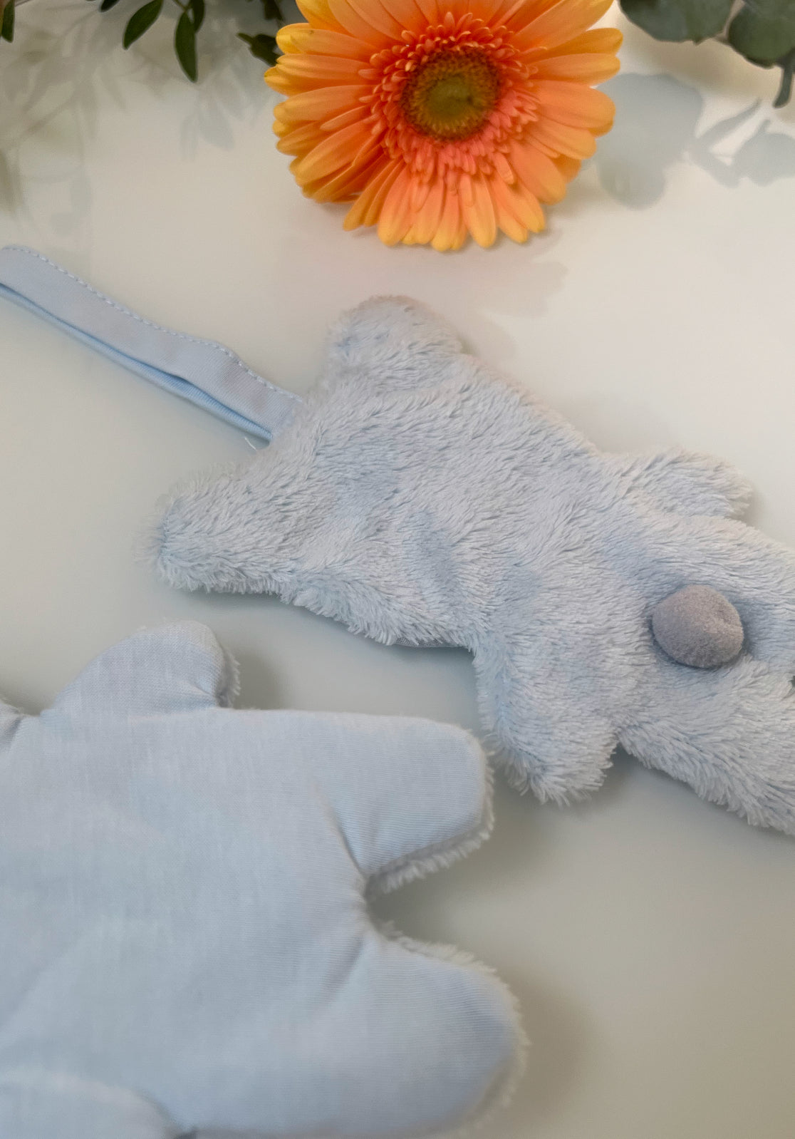 Schnullerband Teddy - Blue - Wellsoft