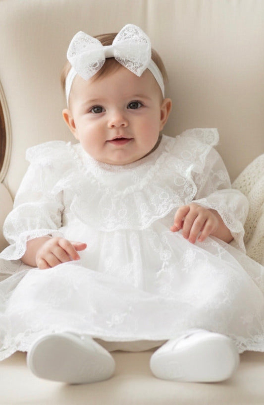 Baby Taufkleid
Baby Anlass Kleid 
