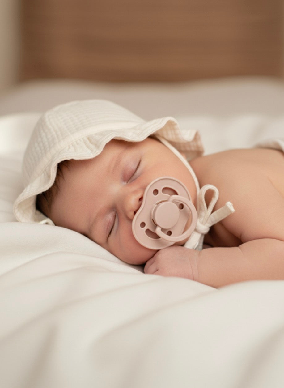 Baby Neugeborenen Mütze Rüschen
Musselin