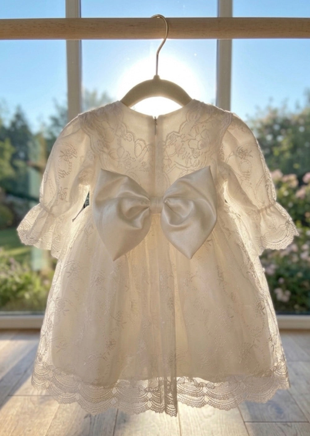 Baby Taufset/Mevlütset - 4 Teilig Deluxe / Creme 0-3 Mon.
