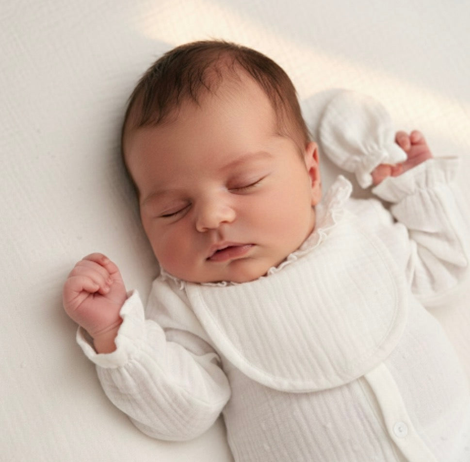 Baby Newborn Musselinzauber 10 Teilig - in Ecru
