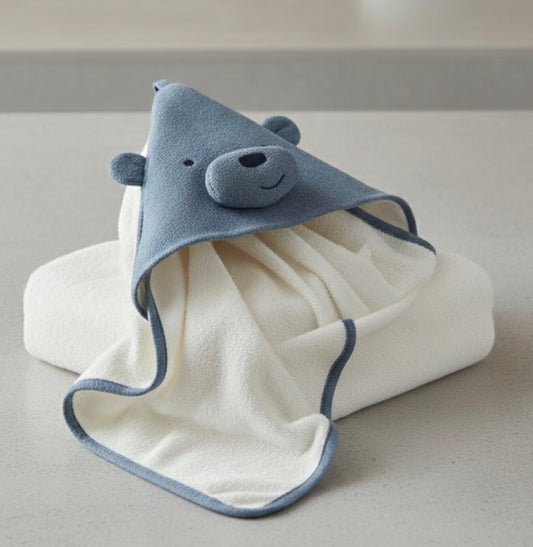 Baby Badeset 2 Teilig - Indigo - 0-12 Mon.