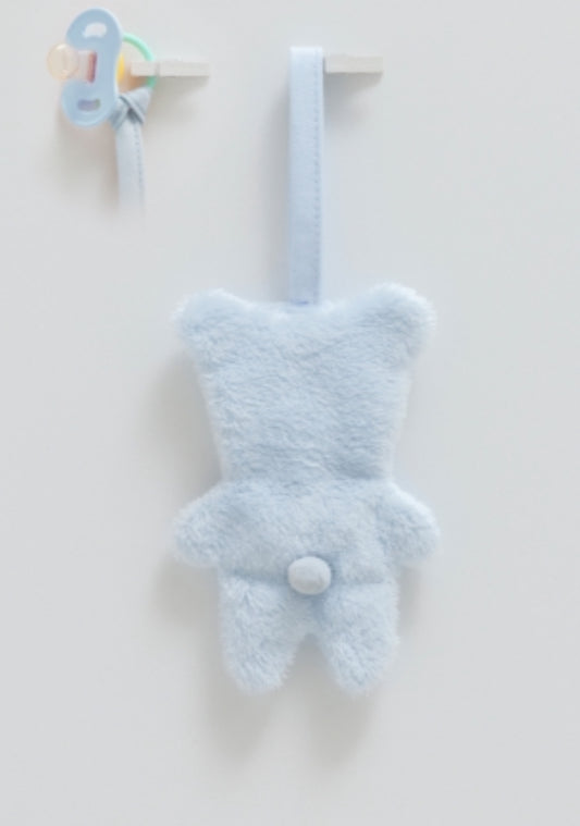 Schnullerband Teddy Blau
Baby Schnullerkette