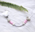 Schnullerkette mit Name Mayla