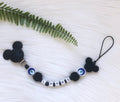 Schnullerkette mit Name Lars