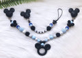 Schnullerkette und Kinderwagenkette
Set personalisiert handmade nazar 