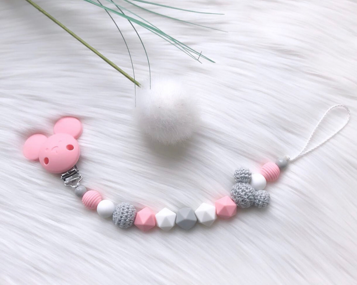 Schnullerkette ohne Namen Candy 