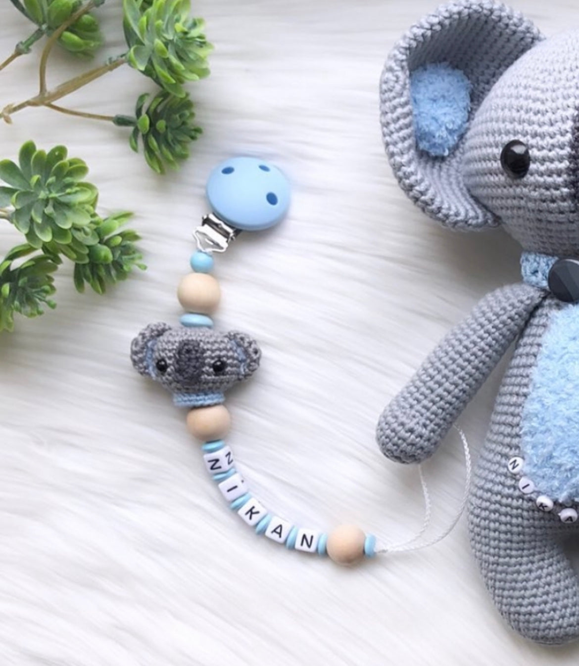 Schnullerkette Koala Nikan